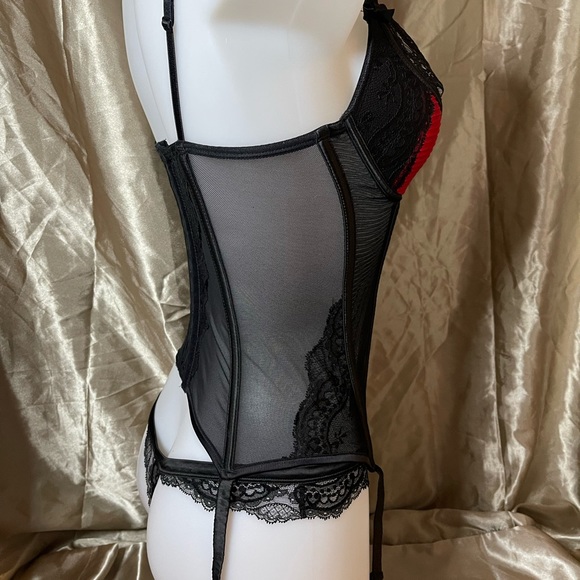 Honey Birdette Senorita Red Bustier - Picture 5 of 7
